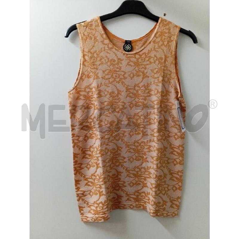 CANOTTA DONNA EMILIO CAVALLINI ARANCIONE | Mercatino dell'Usato Montemurlo 1