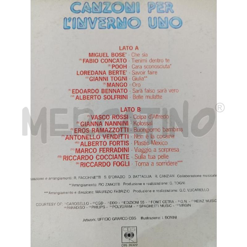 CANZONI PER L'INVERNO UNO  | Mercatino dell'Usato Montemurlo 2