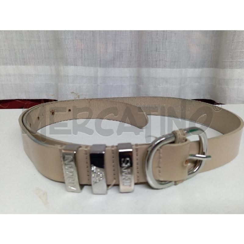 CINTURA DONNA ARMANI BEIGE | Mercatino dell'Usato Montemurlo 1