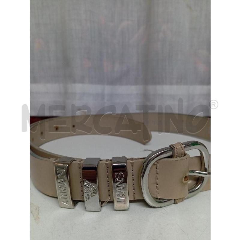 CINTURA DONNA ARMANI BEIGE | Mercatino dell'Usato Montemurlo 2