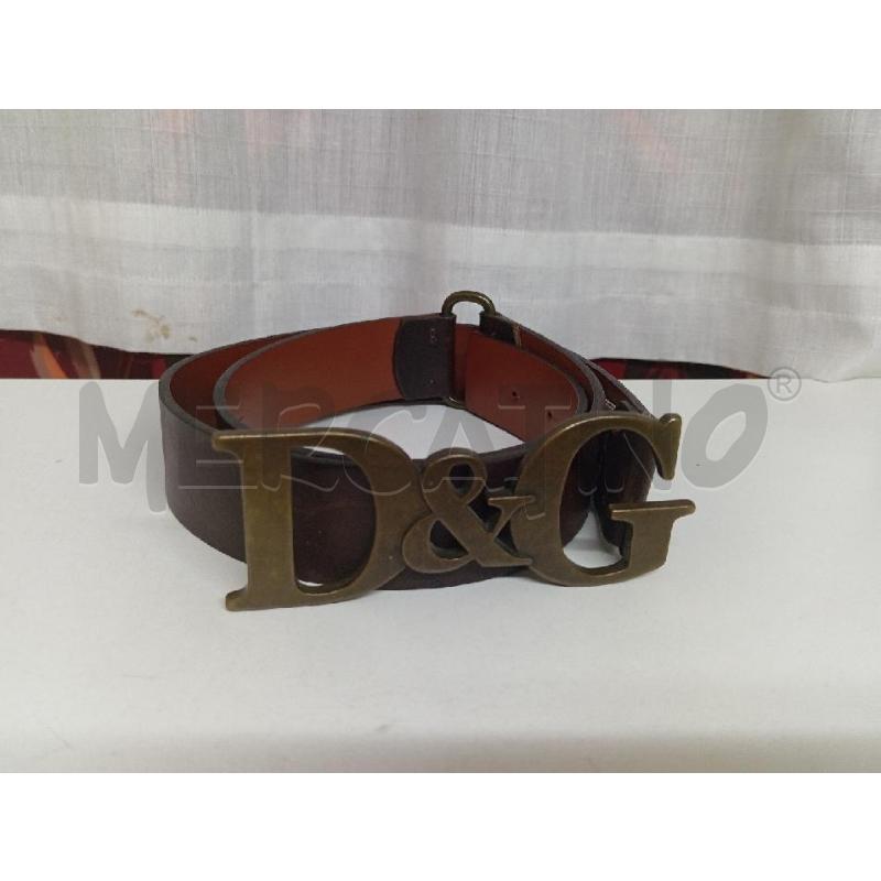 CINTURA DONNA DOLCE & GABBANA MARRONE | Mercatino dell'Usato Montemurlo 1