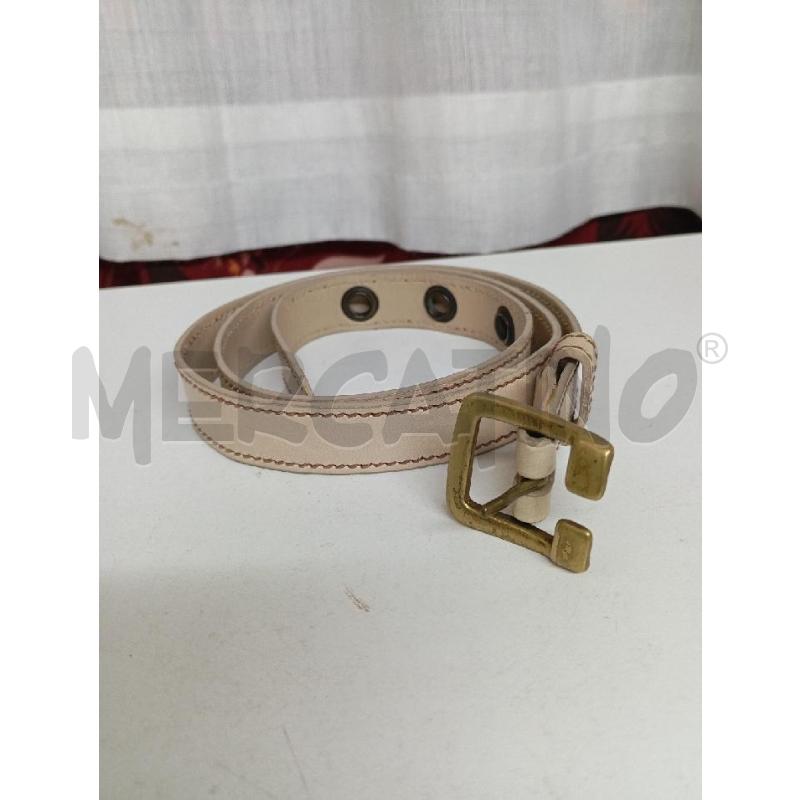 CINTURA DONNA MIU MIU BEIGE | Mercatino dell'Usato Montemurlo 1