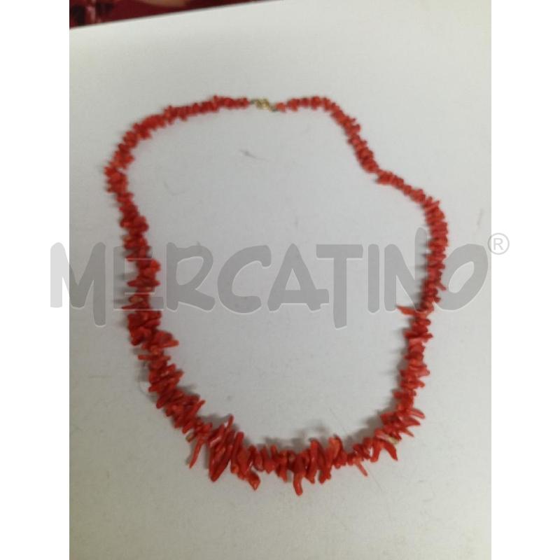 COLLANA CORALLO | Mercatino dell'Usato Montemurlo 1