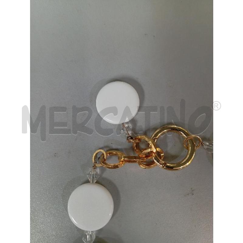 COLLANA EMPORIO ARMANI CERCHI BIANCHI | Mercatino dell'Usato Montemurlo 2