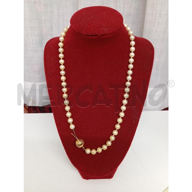 COLLANA PERLE CHIUSURA 750 | Mercatino dell'Usato Montemurlo 1