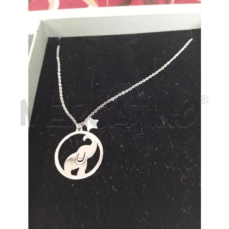 COLLANA SAGAPO CIONDOLO ELEFANTE E STELLA | Mercatino dell'Usato Montemurlo 2
