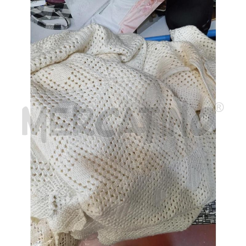 COPRI LETTO MATRIMONIALE A UNCINETTO | Mercatino dell'Usato Montemurlo 1