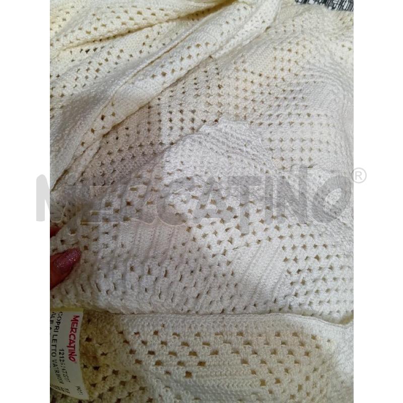 COPRI LETTO MATRIMONIALE A UNCINETTO | Mercatino dell'Usato Montemurlo 2