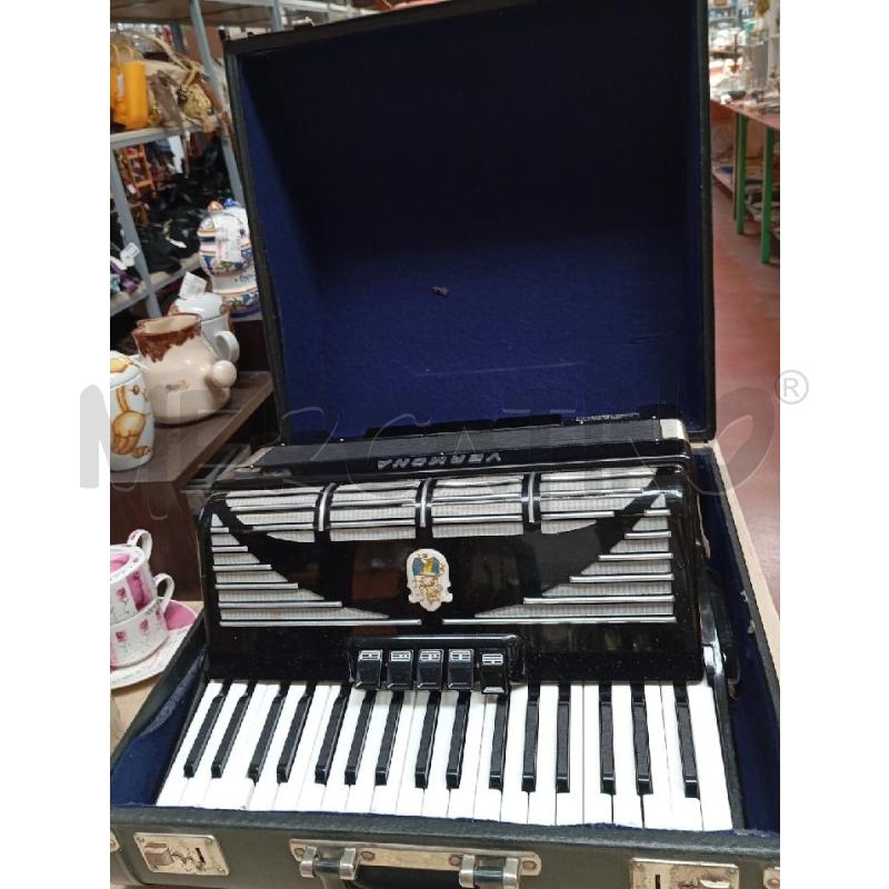 FISARMONICA VERMONA MOD 87 CIB CUSTODIA  | Mercatino dell'Usato Montemurlo 1