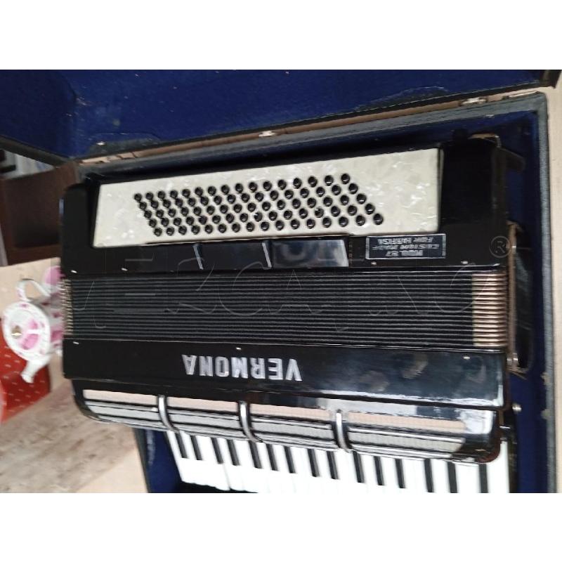 FISARMONICA VERMONA MOD 87 CIB CUSTODIA  | Mercatino dell'Usato Montemurlo 2