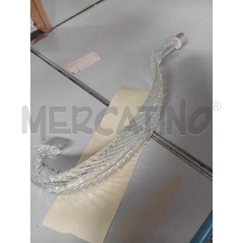FOGLIE VETRO PER LAMPADARIO 4PZ | Mercatino dell'Usato Montemurlo 2