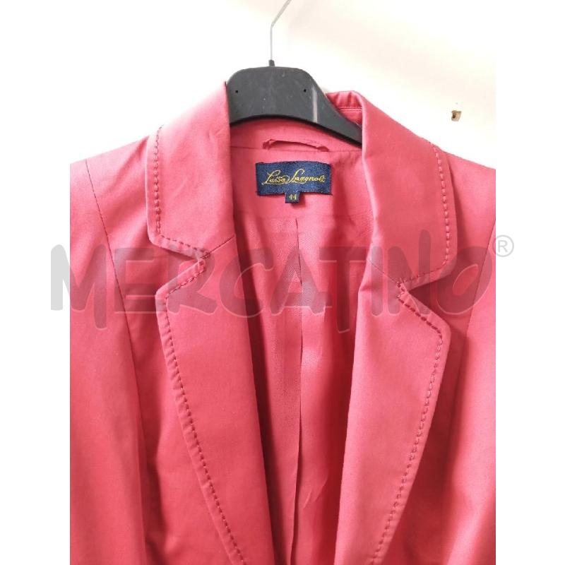 GIACCA DONNA LUISA SPAGNOLI ROSA FRAGOLA | Mercatino dell'Usato Montemurlo 2