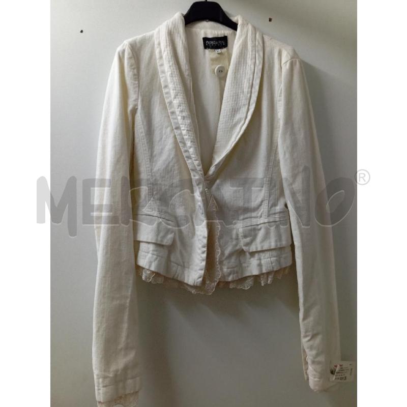 GIACCA DONNA PATRIZIA PEPE BIANCA | Mercatino dell'Usato Montemurlo 1