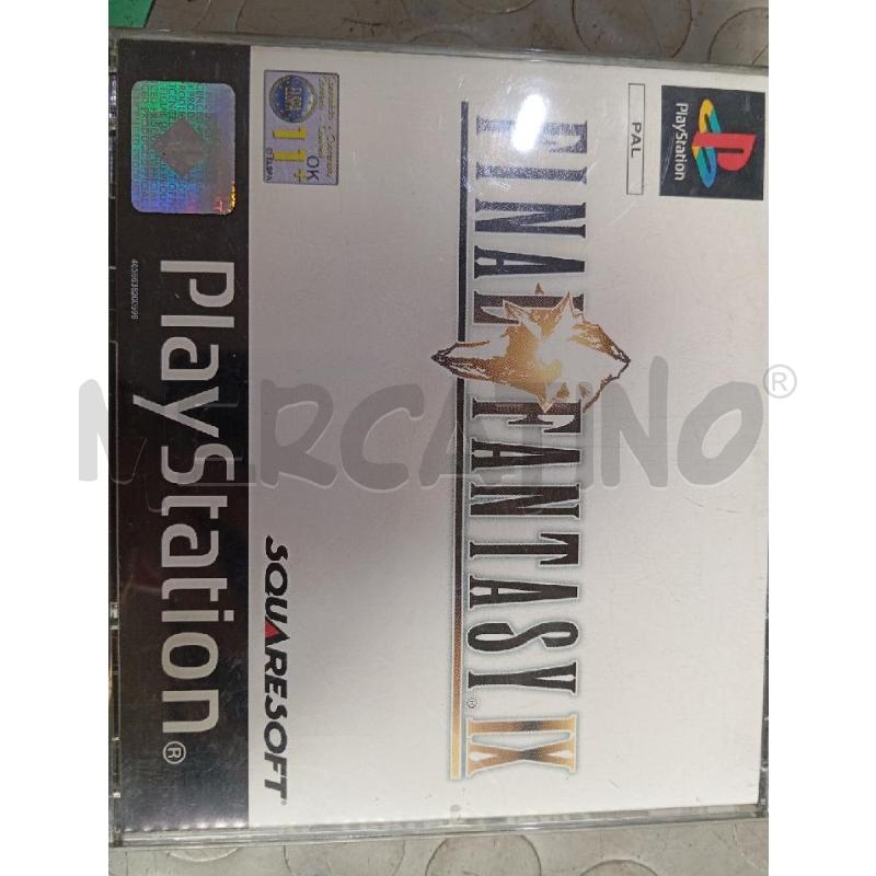 GIOCO PS1 FINAL FANTASY IX | Mercatino dell'Usato Montemurlo 1