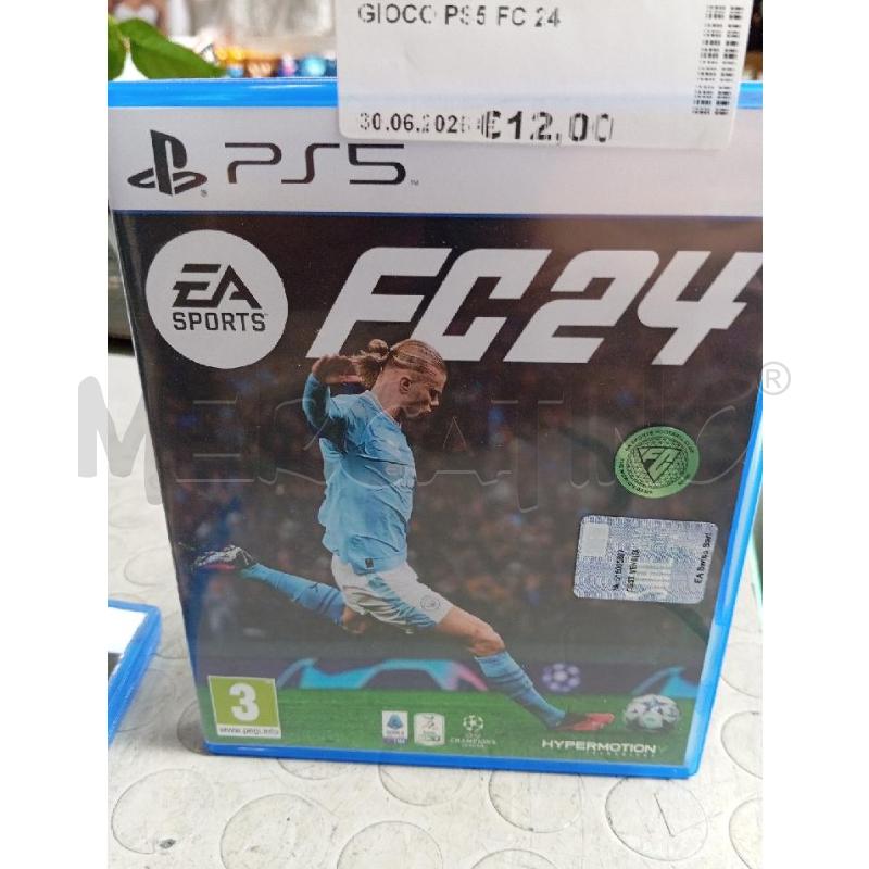 GIOCO PS5 FC 24  | Mercatino dell'Usato Montemurlo 1