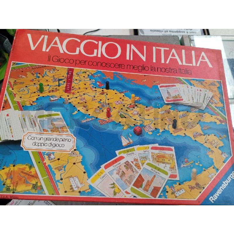 GIOCO VIAGGIO IN ITALIA RAVENSBURGER | Mercatino dell'Usato Montemurlo 1