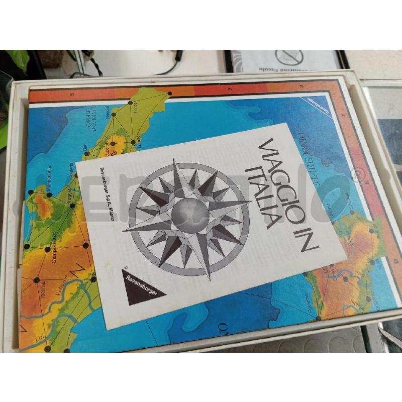 GIOCO VIAGGIO IN ITALIA RAVENSBURGER | Mercatino dell'Usato Montemurlo 2