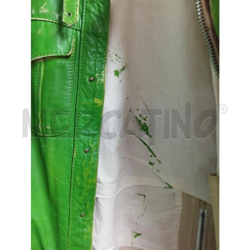 GIUBBINO UOMO PAROSH VERDE PELLE | Mercatino dell'Usato Montemurlo 4