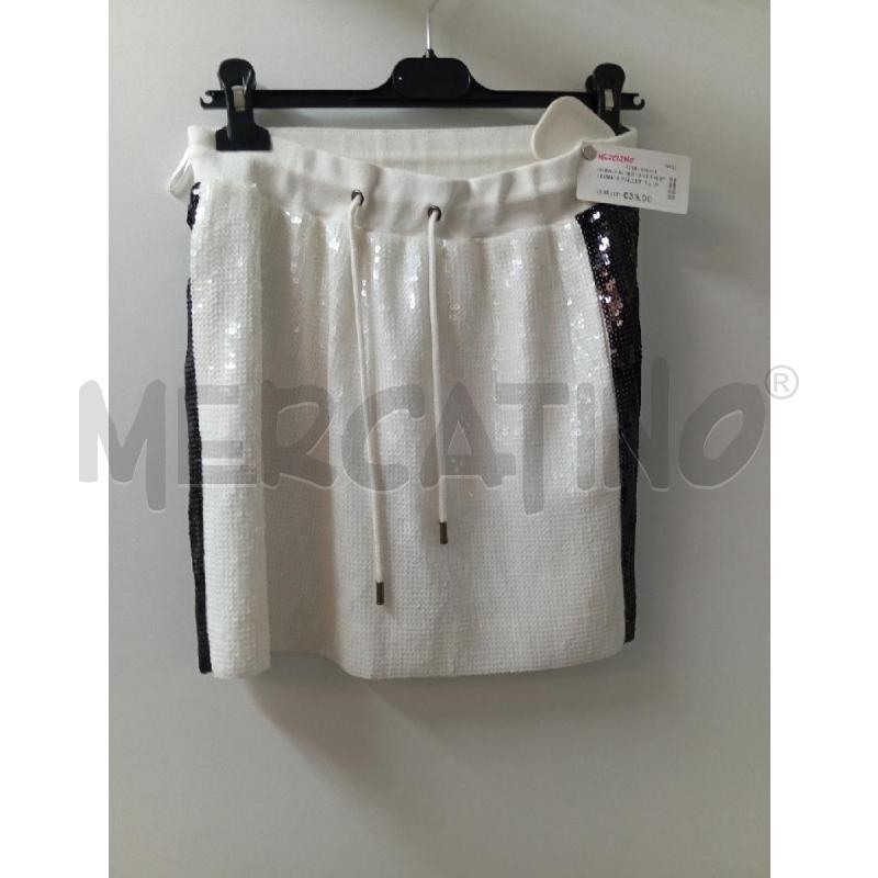 GONNA ALBERTA FERRETTI BIANCA PAILLETTES | Mercatino dell'Usato Montemurlo 1