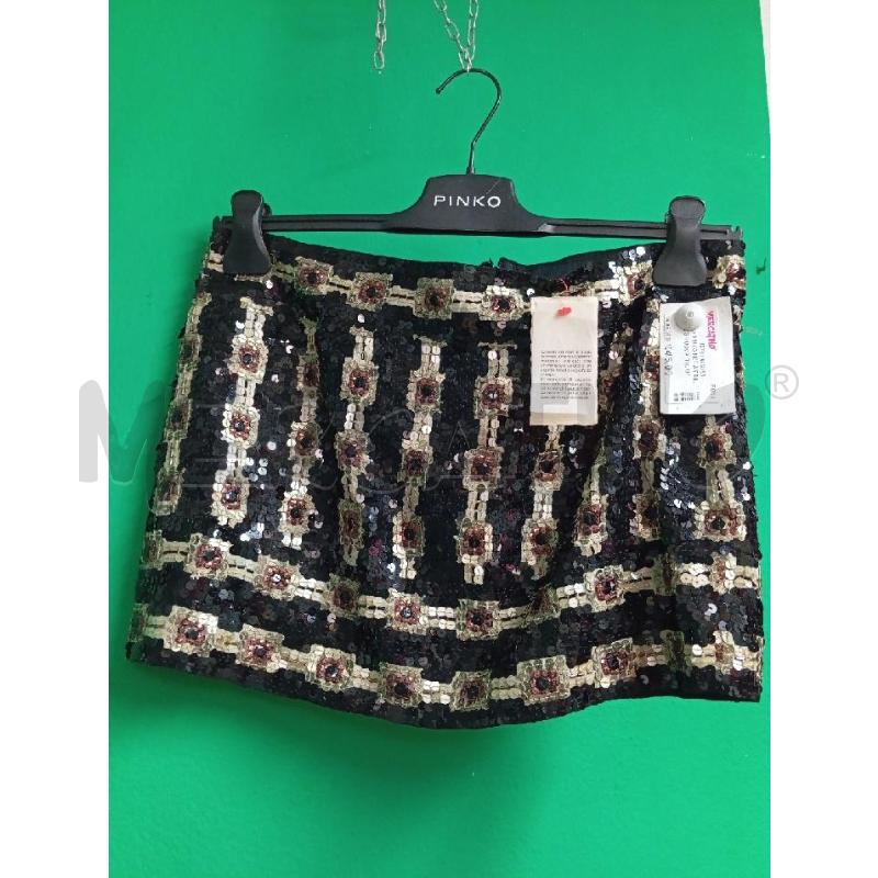 GONNA PINKO NERA PAILLETTES NUOVA | Mercatino dell'Usato Montemurlo 1