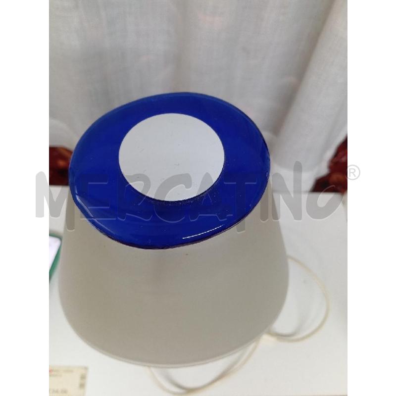 LAMPADA EFFETRE MURANO BLU E TRASPARENTE | Mercatino dell'Usato Montemurlo 3