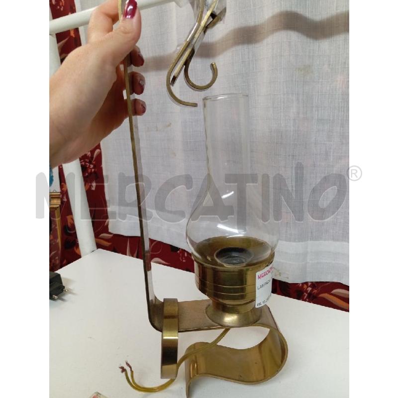 LAMPADA IN OTTONE | Mercatino dell'Usato Montemurlo 1