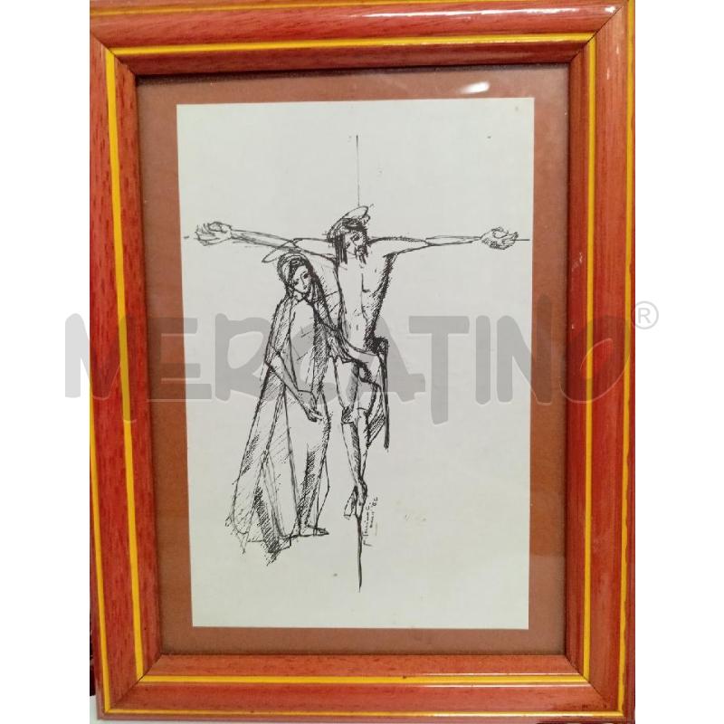 LITOGRAFIA IMMAGINE SACRA P. TONINO C 86 | Mercatino dell'Usato Montemurlo 1