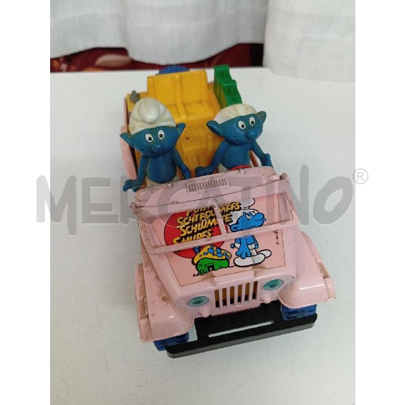 MACCHINA BURAGO JEEP PUFFI ROSA | Mercatino dell'Usato Montemurlo 1