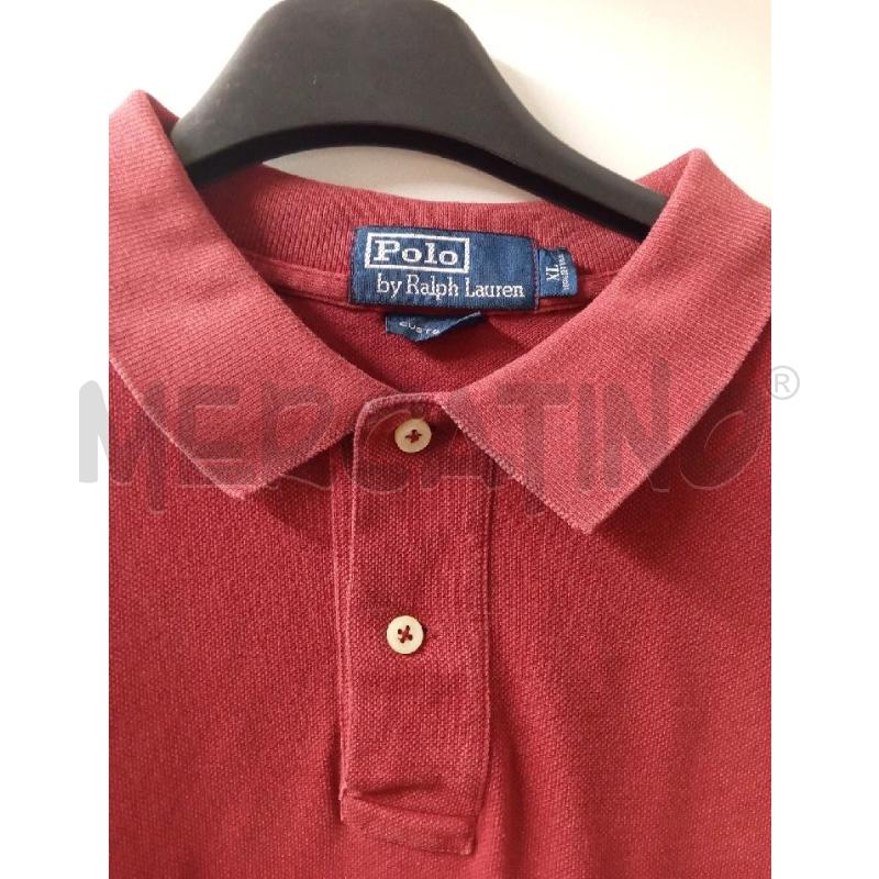 MAGLIA UOMO POLO RALPH LAUREN BORDEAUX | Mercatino dell'Usato Montemurlo 2