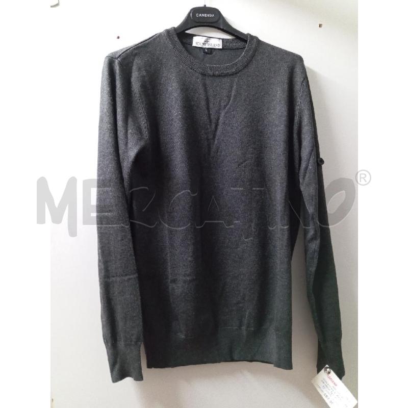 MAGLIA UOMO STONE ISLAND GRIGIA | Mercatino dell'Usato Montemurlo 1