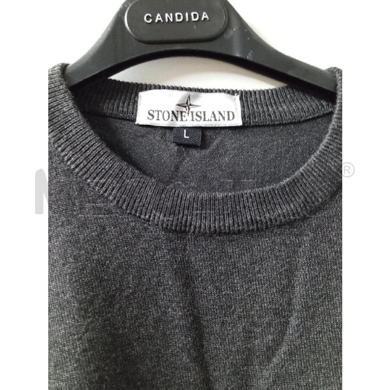 MAGLIA UOMO STONE ISLAND GRIGIA | Mercatino dell'Usato Montemurlo 2