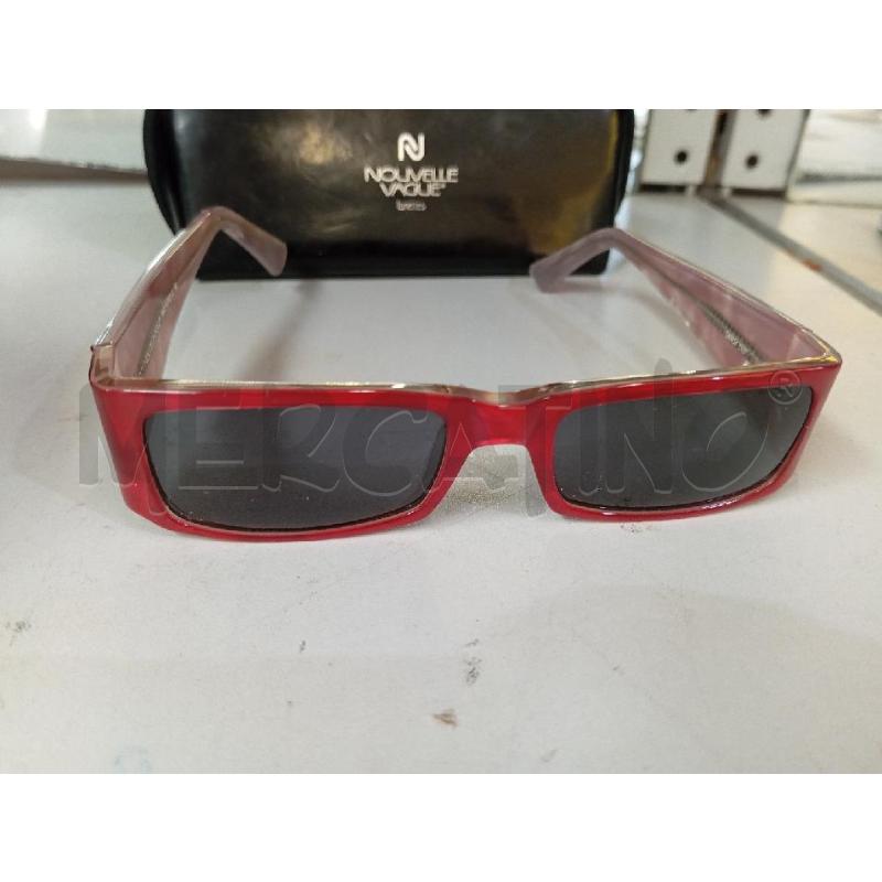 OCCHIALI NOUVELLE VAGUE ROSSO | Mercatino dell'Usato Montemurlo 1