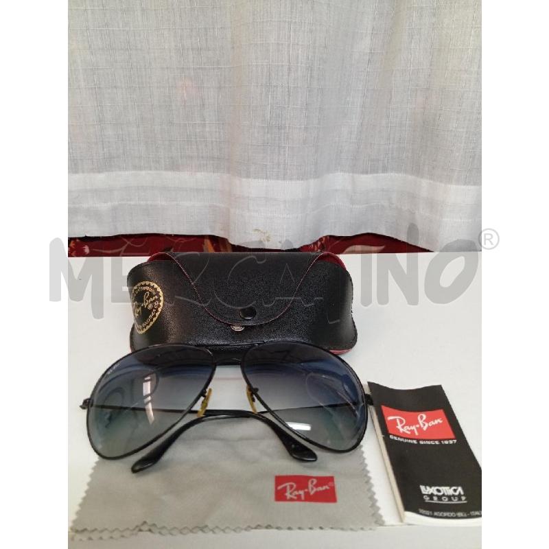 OCCHIALI UOMO RAYBAN NERI  | Mercatino dell'Usato Montemurlo 1