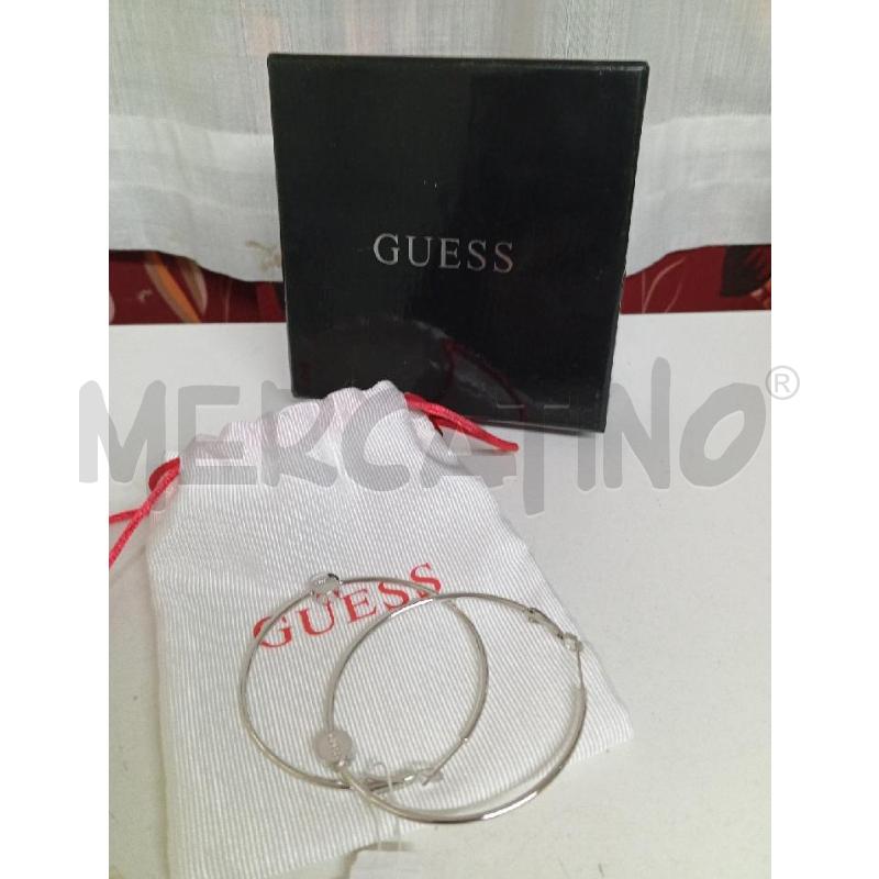 ORECCHINI GUESS NUOVI CERCHIO BRILLANTE | Mercatino dell'Usato Montemurlo 1