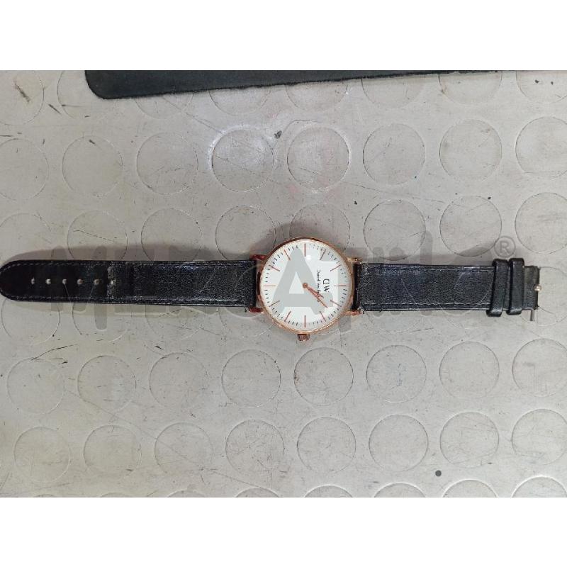 OROLOGIO DA POLSO DANIEL WELLINGTON CINTURINO NERO | Mercatino dell'Usato Montemurlo 1