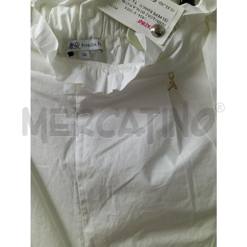 PANTALONE DONNA PATRIZIA PEPE BIANCO  | Mercatino dell'Usato Montemurlo 2