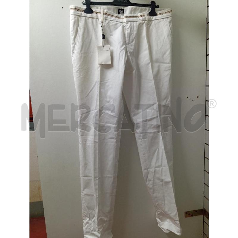 PANTALONE UOMO DOLCE & GABBANA BIANCO NUOVO | Mercatino dell'Usato Montemurlo 1