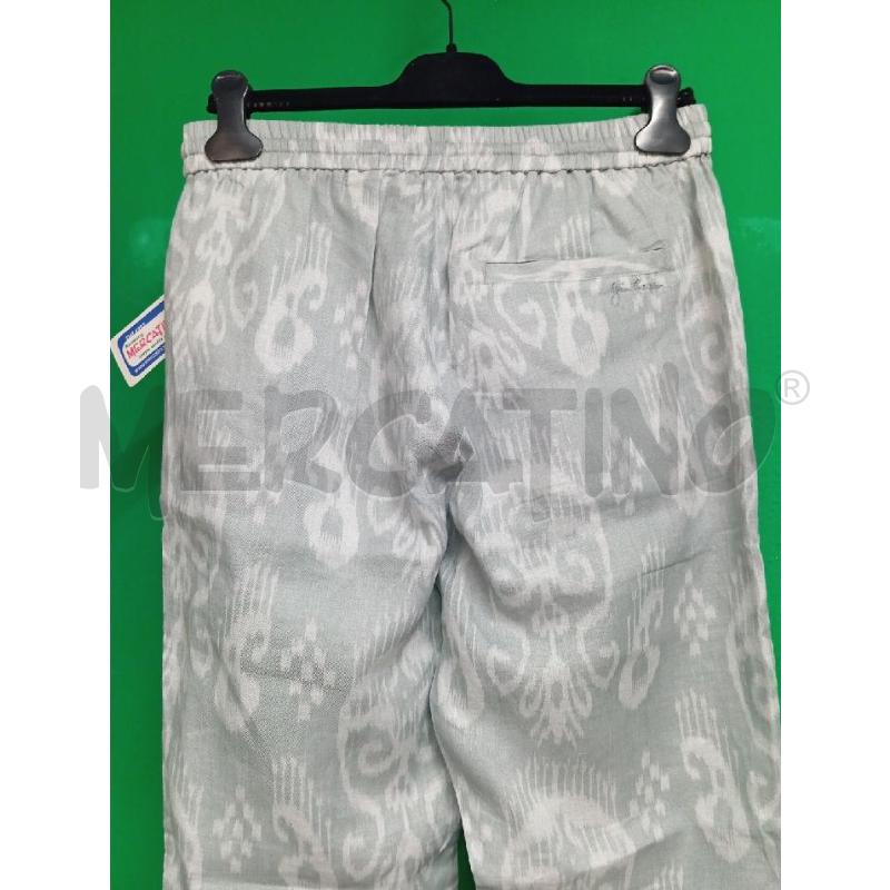 PANTALONE UOMO JIM THOMPSON GRIGIO FIORI BIANCHI | Mercatino dell'Usato Montemurlo 2