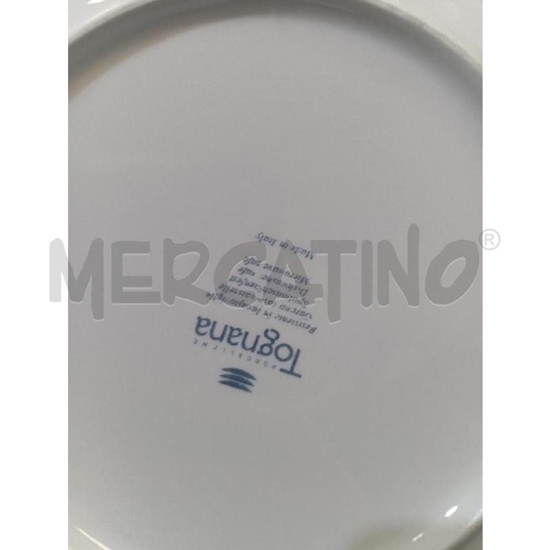 PIATTI PZ. 12+12 TOGNANA BIANCO | Mercatino dell'Usato Montemurlo 3