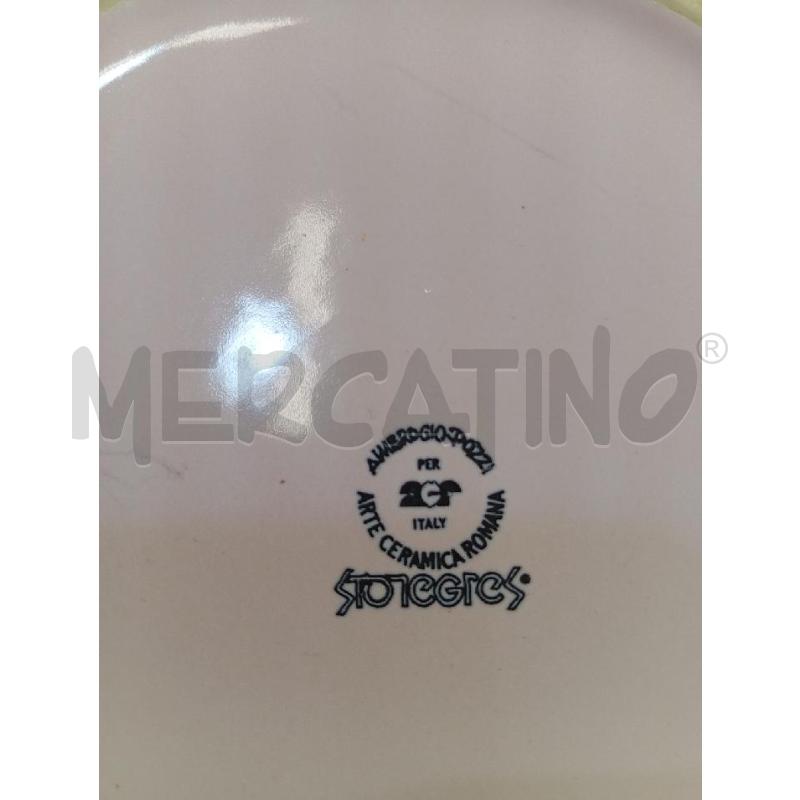PIATTI PZ. 16 AMBROGIO POZZI ROSA CERAMICA | Mercatino dell'Usato Montemurlo 2