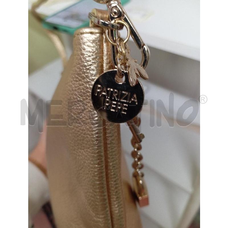 POCHETTE PATRIZIA PEPE DORATA | Mercatino dell'Usato Montemurlo 3