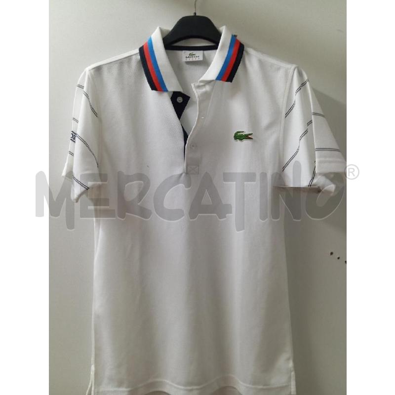 POLO UOMO LACOSTE SPORT BIANCA | Mercatino dell'Usato Montemurlo 1