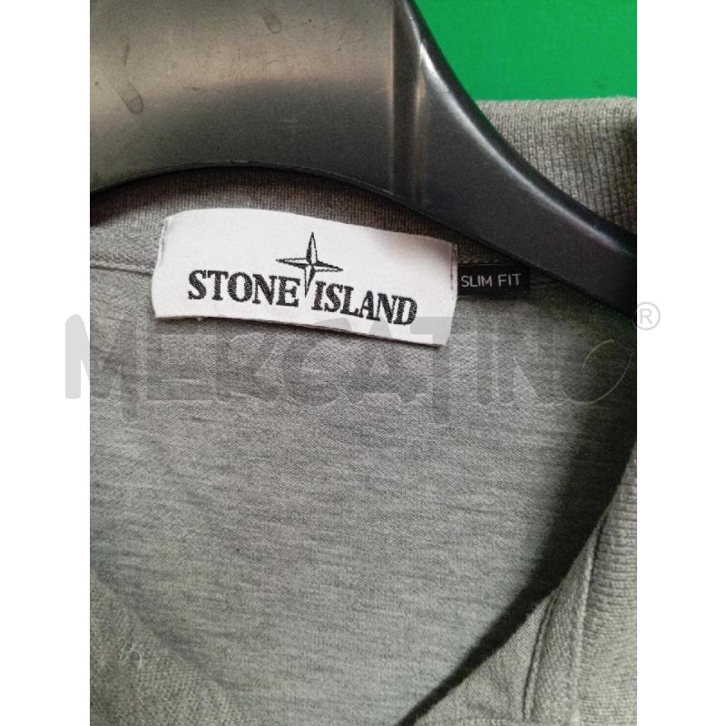 POLO UOMO STONE ISLAND GRIGIA SLIM FIT | Mercatino dell'Usato Montemurlo 2