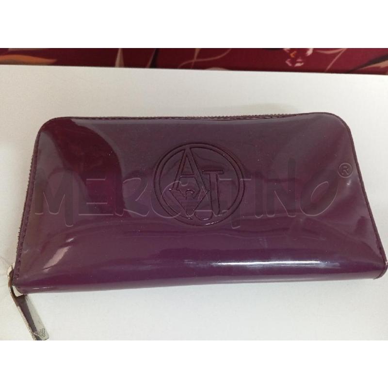 PORTA FOGLIO ARNANI VIOLA | Mercatino dell'Usato Montemurlo 1