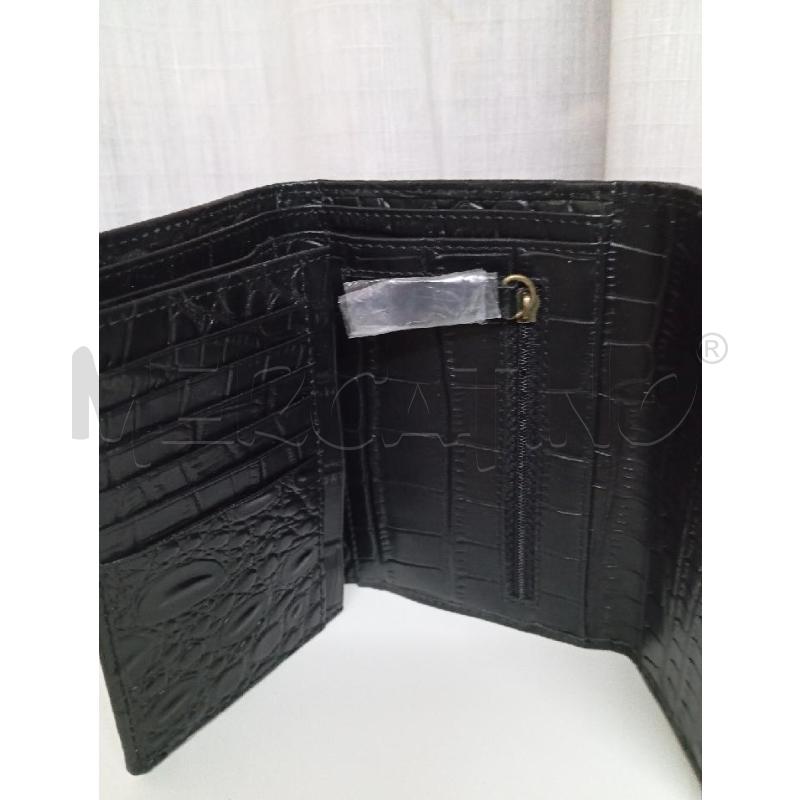 PORTA FOGLIO JUST CAVALLI NERO  | Mercatino dell'Usato Montemurlo 3