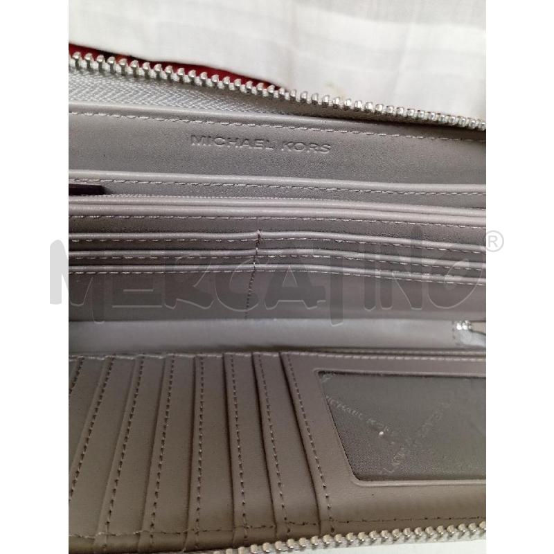 PORTA FOGLIO MICHAEL KORS ARGENTO | Mercatino dell'Usato Montemurlo 3