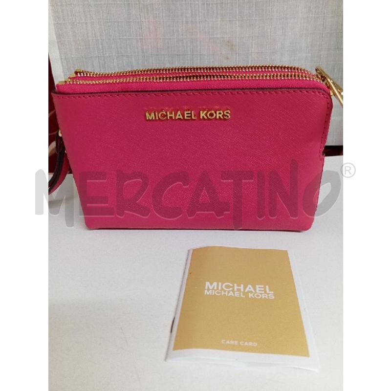 PORTA FOGLIO MICHAEL KORS FUXIA | Mercatino dell'Usato Montemurlo 1