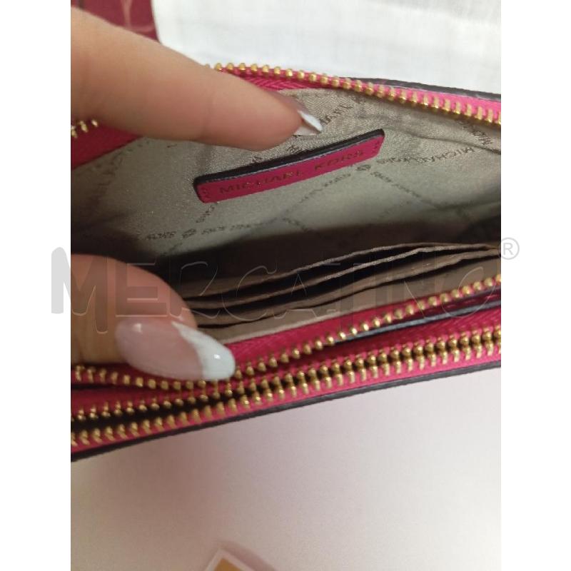 PORTA FOGLIO MICHAEL KORS FUXIA | Mercatino dell'Usato Montemurlo 3