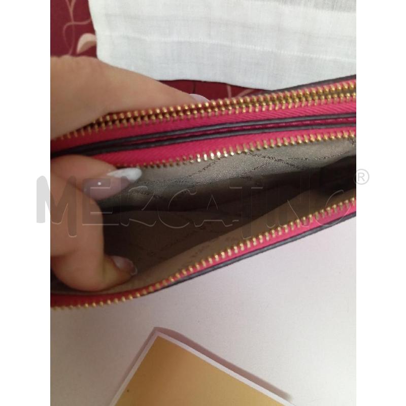 PORTA FOGLIO MICHAEL KORS FUXIA | Mercatino dell'Usato Montemurlo 4