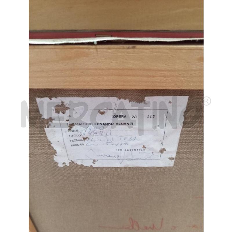 QUADRO ERNANDO VENANZI PARIS | Mercatino dell'Usato Montemurlo 4